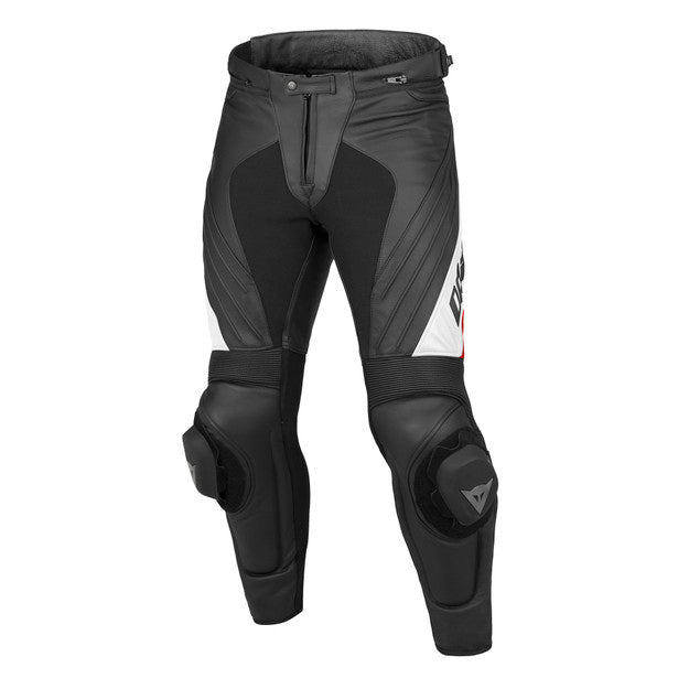 Dainese Delta Pro Evo C2 Perforated Leather Pants Black White