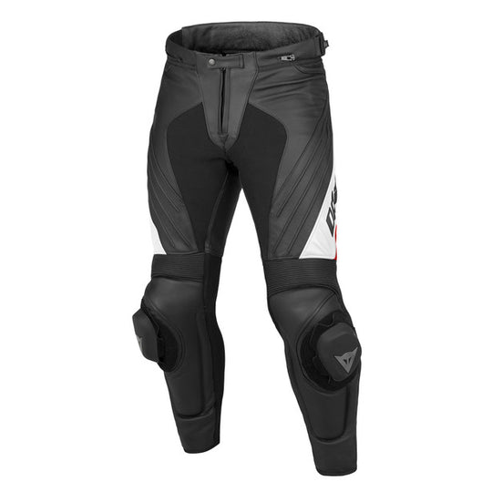 Dainese Delta Pro Evo C2 Perforated Leather Pants Black White