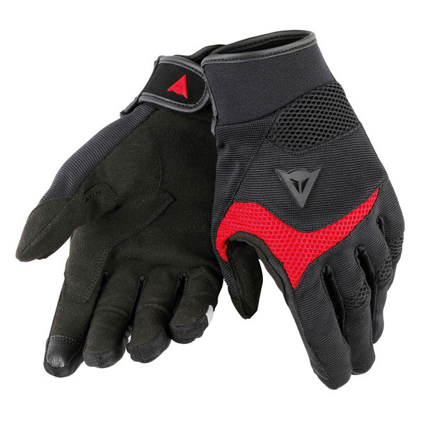 Dainese Desert Poon D1 Unisex Gloves Black Red