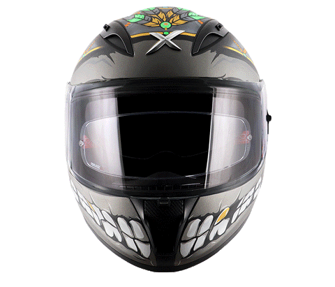 AXOR STREET Freedom Black Green Helmet