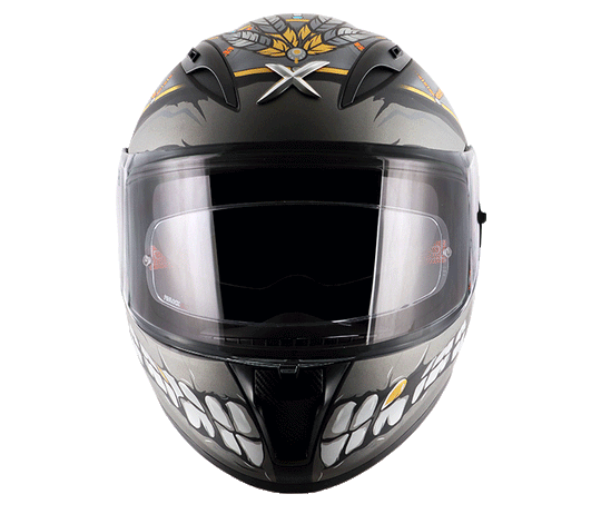 AXOR STREET Freedom Black Orange Helmet