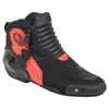 Dainese Dyno D1 Shoes Black Fluro Red
