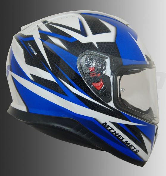 MT THUNDER 3 Effect (White, Black, Blue) - Moto Central