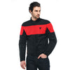 Dainese Elettrica Air Tex Jacket (Black Black Lava Red)