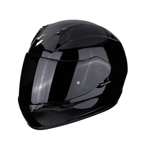 SCORPION EXO-390 Solid Gloss Black, Full Face Helmets, Scorpion Exo, Moto Central
