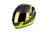 SCORPION EXO-490 Genesi Matt Black Neon Yellow, Full Face Helmets, Scorpion Exo, Moto Central