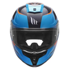 MT Hummer Stark Gloss Blue Helmet