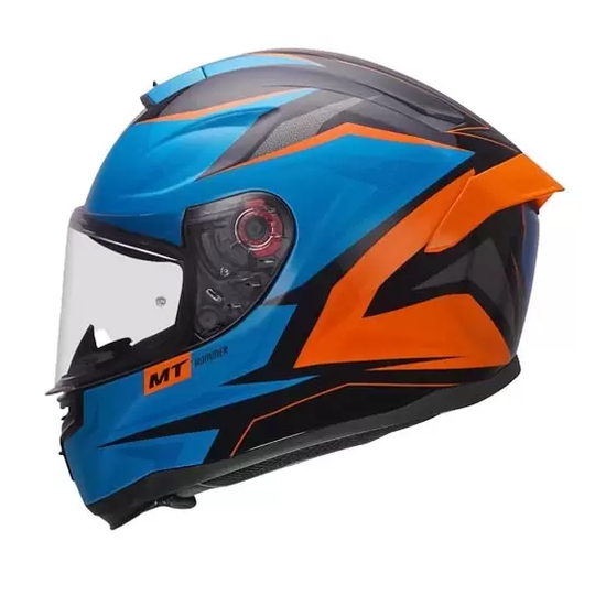 MT Hummer Stark Gloss Blue Helmet