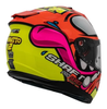 SHAFT Pro 610 Dual Visor Animatto Gloss Neon Orange Helmet