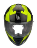 THUNDER 3 SV Effect Gloss Black Fluro Yellow Helmet