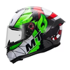 MT Hummer Melkor Gloss Fluro Green Helmet