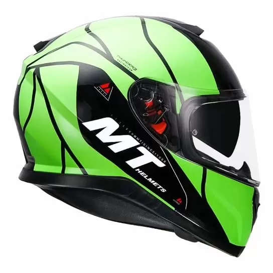 MT THUNDER 3 SV Veron Gloss Fluro Green Helmet