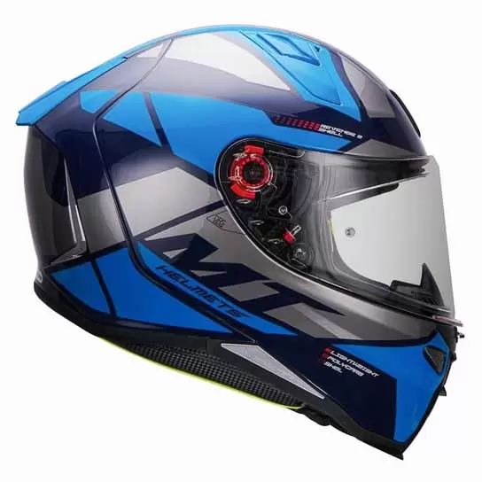 MT Revenge 2 Scalpel Gloss Blue Helmet