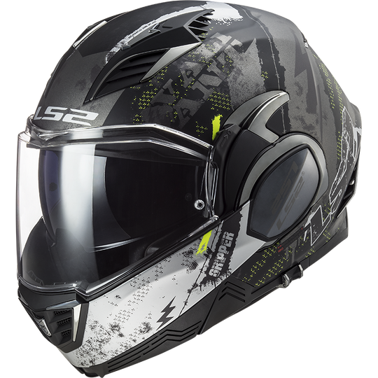 LS2 FF900 VALIANT II Gripper Matt Titanium Helmet