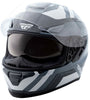 Fly Racing Sentinel Mesh Grey White Gloss Helmet