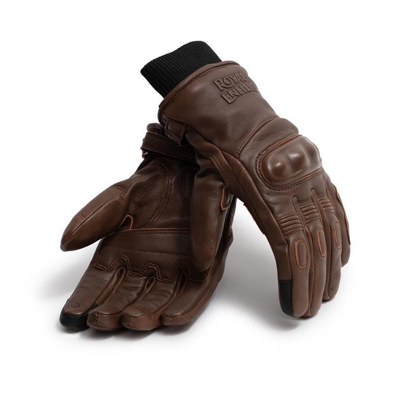Royal Enfield Spiti Riding Gloves (Brown)