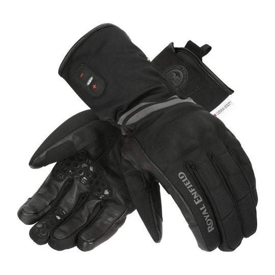 Royal Enfield Heated Riding Gloves (Black)