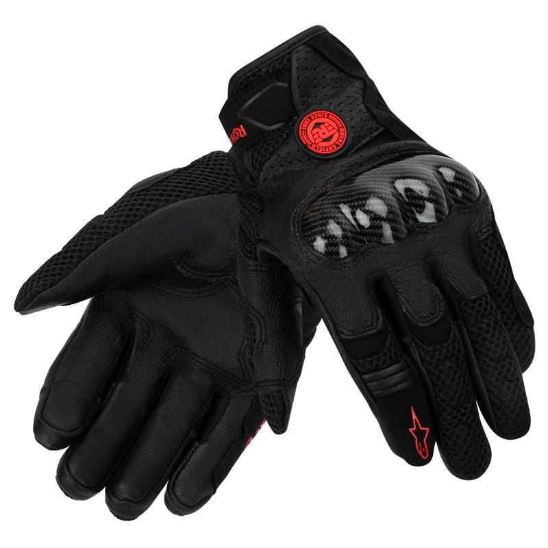 Royal Enfield SMX 1 V2 Air Riding Gloves (Black)