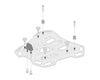 SW Motech Adapter kit for Adventure Luggage Rack for Givi Monokey Cases (GPT.00.152.35400/B)