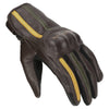 Royal Enfield Gritty Riding Gloves (Brown Olive Yellow)