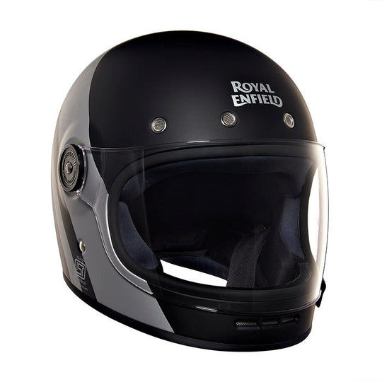 Royal Enfield FF Drifter V2 Matt Black Grey Helmet