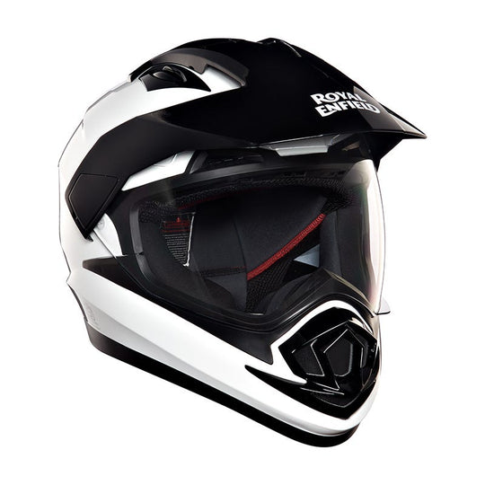 Royal Enfield Escapade Black White Helmet