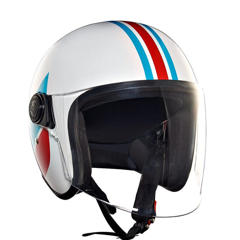 Royal Enfield Hunter Copter White Helmet Moto Central