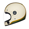 Royal Enfield FF Drifter V2 Big Stripe Matt Battle Green Helmet