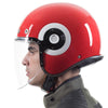 Royal Enfield Spirit Gloss Red White Helmet