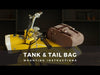Trip Machine Tank & Tail Bag (Black)