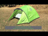 QUIPCO Gecko 3+Camping Tent v2.0 (Fibreglass Poles)