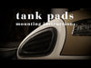 Trip Machine Tank Pads Mini Suede Classic Stripes (Tobacco Brown)