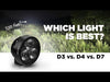 DENALI D3 Auxiliary LED Lights  Fog (Spread) Lights Only Set of 2 (DNL.D3.051.2)