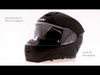 SMK Gullwing Matt Black (MA200) Helmet