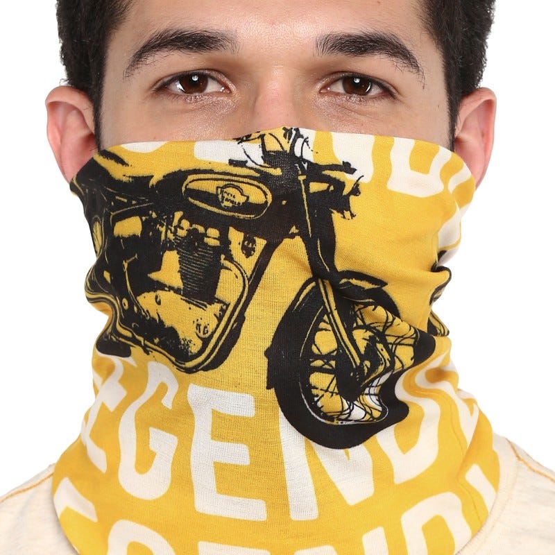 Royal Enfield Legend Headgear (PALE MUSTARD)– Moto Central