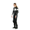 Dainese Imatra  Lady leather 1 Pc Suit Perf. (Black White)