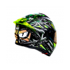 Bilmola Nex Ninja Gloss Black Green Helmet