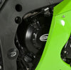 R&G Engine Case Cover Kit (3pc) Kawasaki ZX 10R  / 11 & ZX-10RR '21 (KEC0023BK)