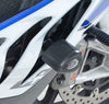 R&G Crash Protectors Aero Style for BMW S1000RR '12'14 and HP4 [Non Drill] (CP0308BL)