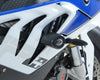 R&G Crash Protectors Aero Style for BMW S1000RR '12'14 and HP4 [Non Drill] (CP0308BL)