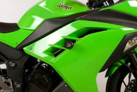 R&G Kawasaki Ninja 300/Ninja 250 Crash Protectors - Aero Style (CP0326BL)
