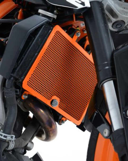R&G Radiator Guard for KTM 250 Duke '17, KTM 390 Duke '13'16 & RC 125 RC 200 (RAD0164BK)