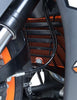 R&G Radiator Guard for KTM 250 Duke '17, KTM 390 Duke '13'16 & RC 125 RC 200 (RAD0164BK)