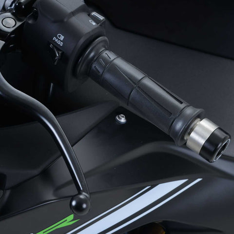 R&G Bar End Sliders for Kawasaki ZX10R 06 & ZX 10RR  21 (BE0024BK)