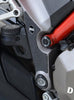 R&G Boot Guard Kit for Ducati Multistrada 1200 1200S, Mulitstrada 950 '17 and Multistrada 1260 '18 (EZBG206BL)
