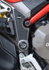R&G Boot Guard Kit for Ducati Multistrada 1200 1200S, Mulitstrada 950 '17 and Multistrada 1260 '18 (EZBG206BL)