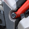 R&G Frame Plug for Ducati Multistrada 1200S '15, Multistrada 950 '17 and Multistrada 1260, 1260S, 1260 D AIR and 1260 Pikes Peak '18 models. (RHS) (FI0113BK)