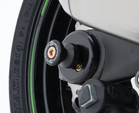 R&G Spindle Sliders for Kawasaki Z1000 models ('10) and Z1000SX '11'19 (SS0030BK)