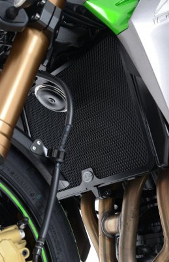 R&G Radiator Guards for Kawasaki Z750, Z800, Z1000, Z1000SX, Versys 1000 and Ninja 1000SX '20 (RAD0090BK)