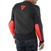 Dainese Intrepia Perf. Leather Jacket (Black Black Matt Fluro Red)